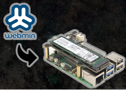 pi install webmin ssd