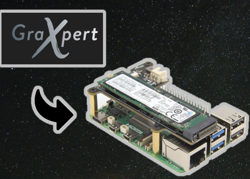 pi install graxpert ssd