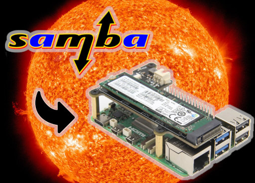 pi install samba ssd