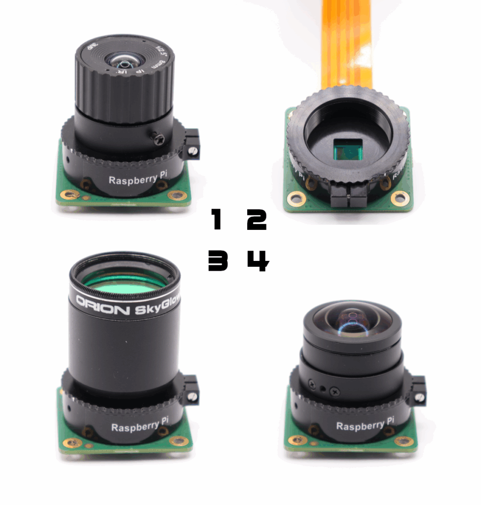 pi hq lenses
